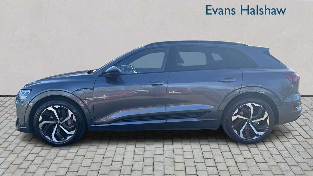 Audi E-tron 300Kw 55 Quattro 95Kwh Black Edition 2021 MA21PNK Grey #3
