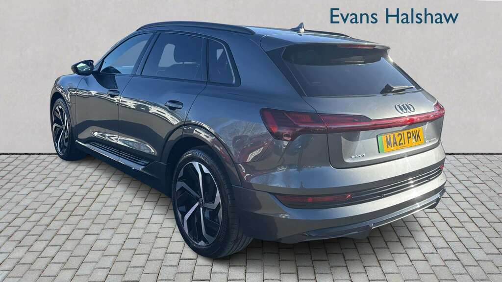 Audi E-tron 300Kw 55 Quattro 95Kwh Black Edition 2021 MA21PNK Grey #2