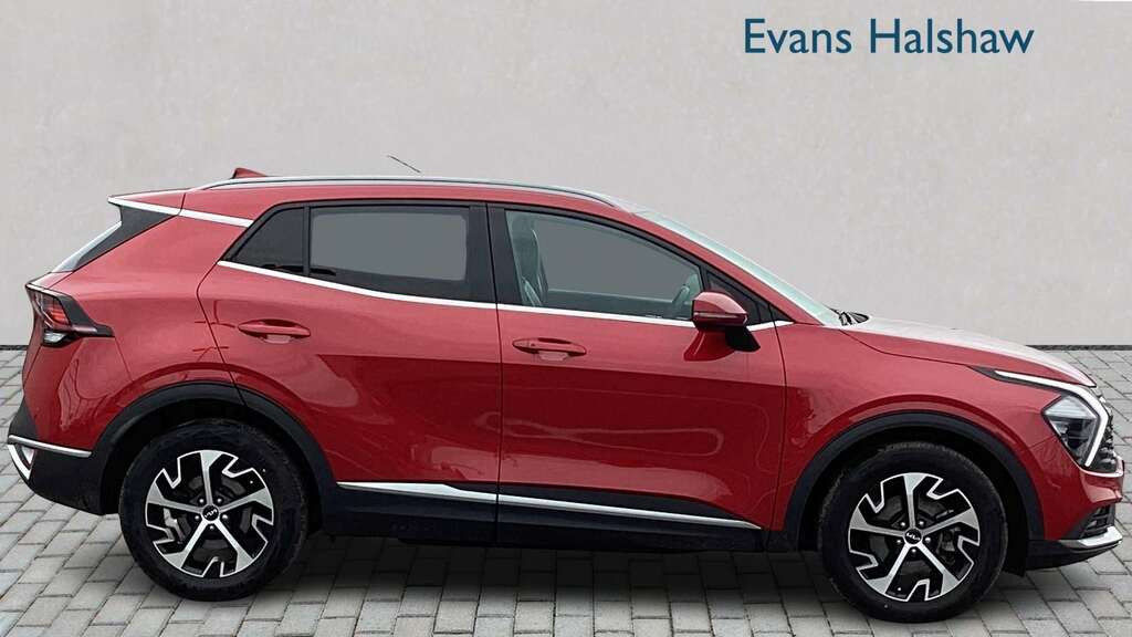 Kia Sportage 1.6T Gdi Hev 3 2024 MK24OKD Red #3