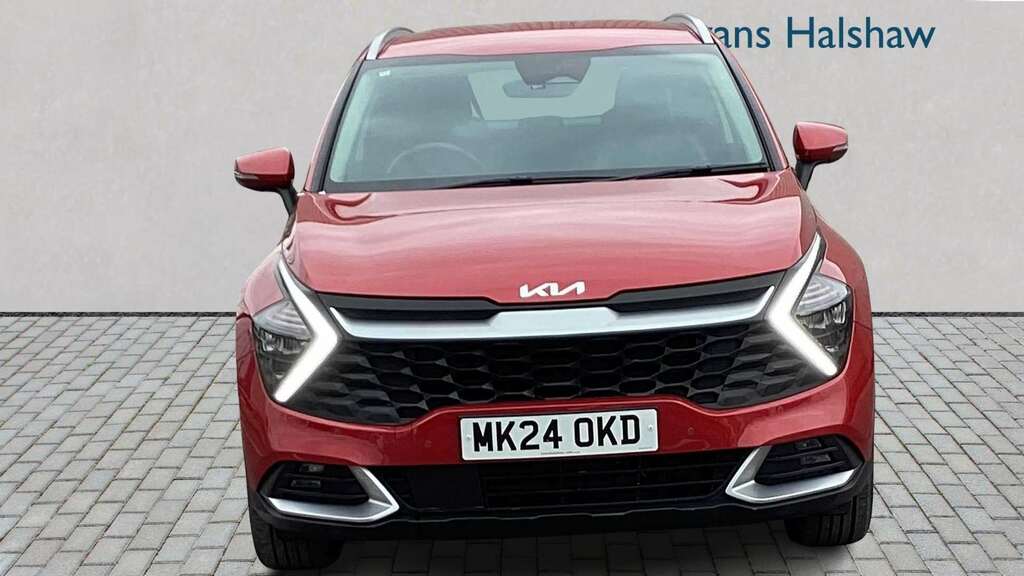 Kia Sportage 1.6T Gdi Hev 3 2024 MK24OKD Red #4