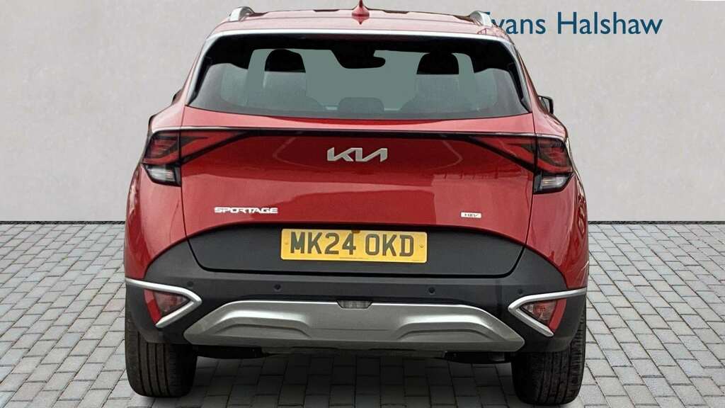 Kia Sportage 1.6T Gdi Hev 3 2024 MK24OKD Red #5