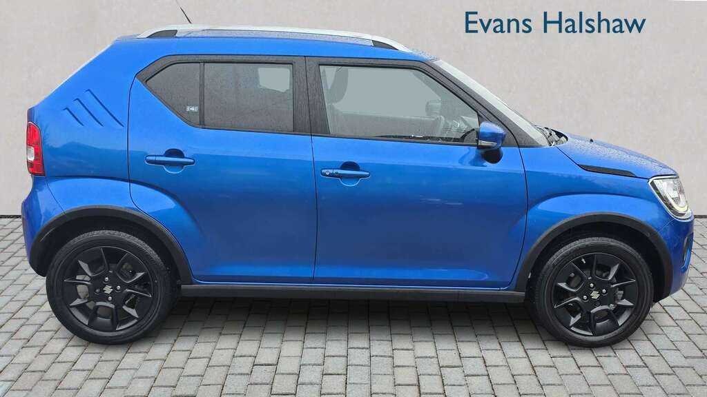 Suzuki Ignis 1.2 Dualjet 12V Hybrid Sz5 Cvt 2022 Blue #4