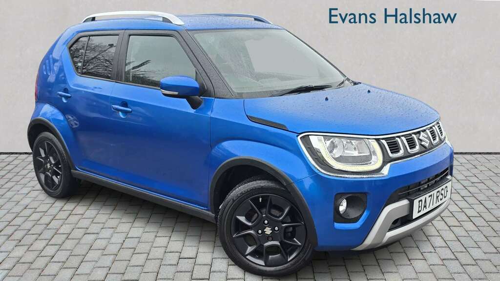 Suzuki Ignis 1.2 Dualjet 12V Hybrid Sz5 Cvt 2022 Blue