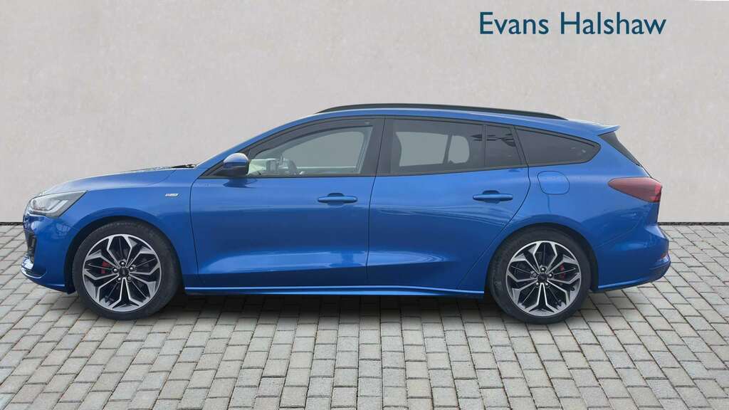 Ford Focus 1.0 Ecoboost Hybrid Mhev 155 St-line X 20 SL24CPZ Blue #3