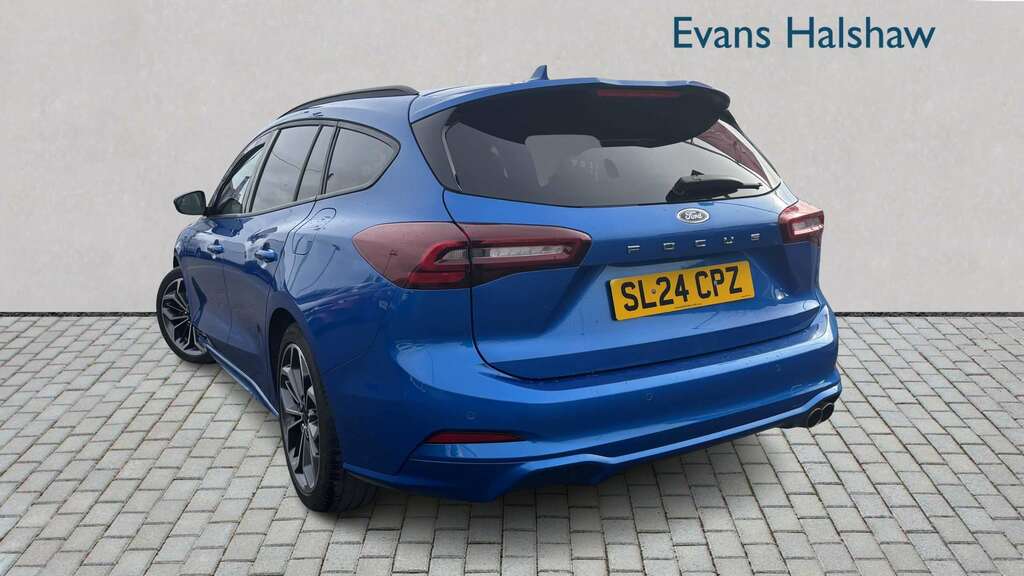 Ford Focus 1.0 Ecoboost Hybrid Mhev 155 St-line X 20 SL24CPZ Blue #2
