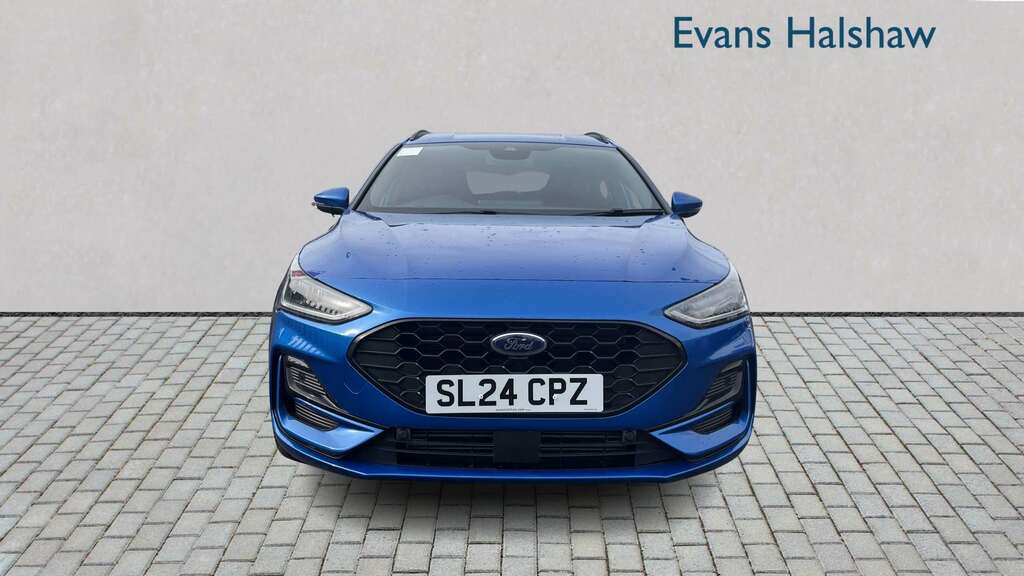 Ford Focus 1.0 Ecoboost Hybrid Mhev 155 St-line X 20 SL24CPZ Blue #4