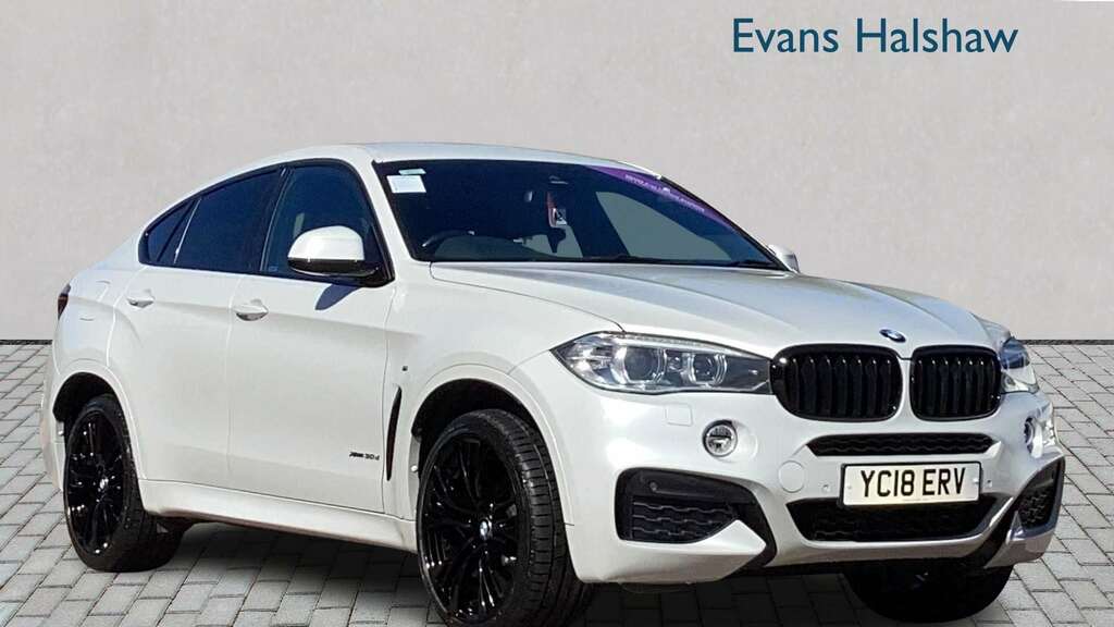 BMW X6 Xdrive30d M Sport Edition Step 2018 White