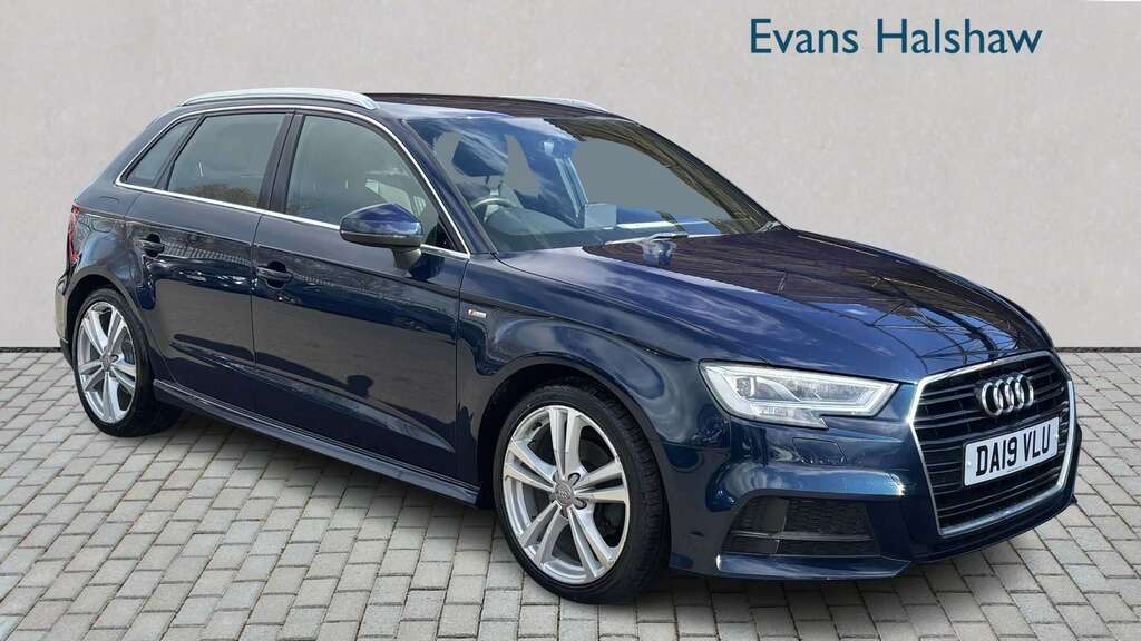 Audi A3 35 Tfsi S Line 2019 Blue