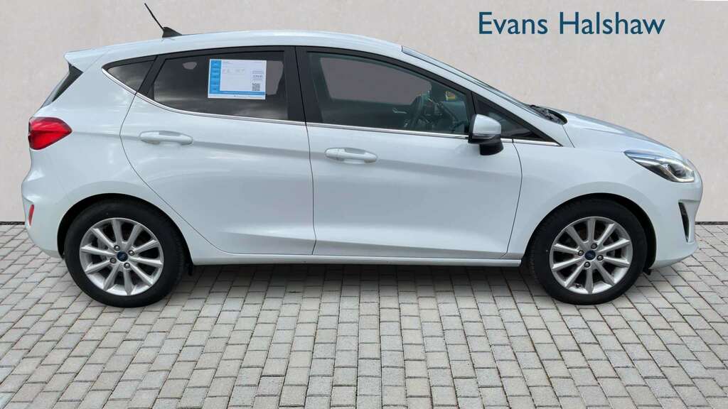Ford Fiesta 1.0 Ecoboost Hybrid Mhev 125 Titanium 2020 NX70HZM White #5