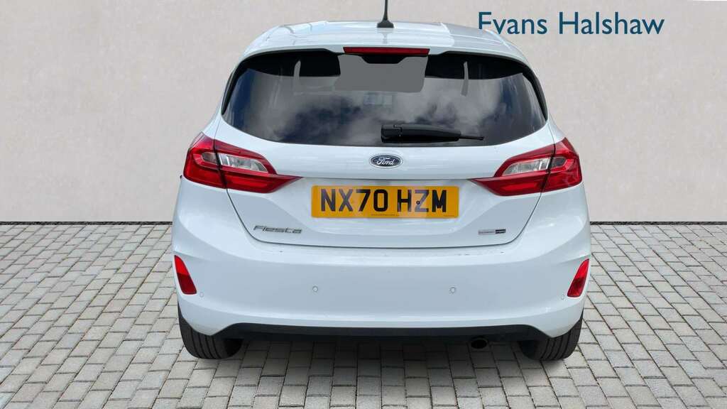 Ford Fiesta 1.0 Ecoboost Hybrid Mhev 125 Titanium 2020 NX70HZM White #3