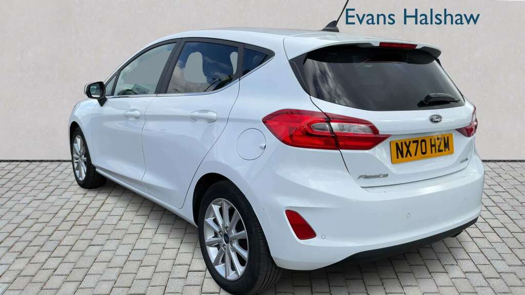Ford Fiesta 1.0 Ecoboost Hybrid Mhev 125 Titanium 2020 NX70HZM White #2