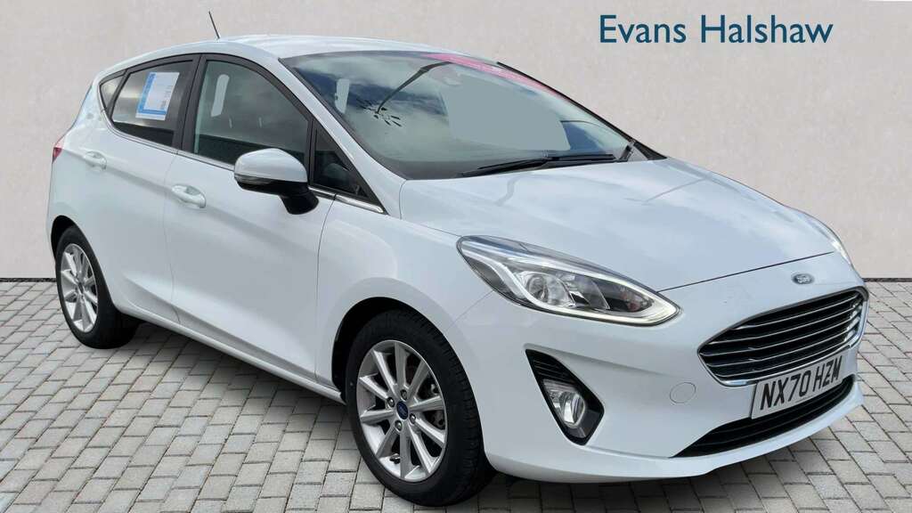 Ford Fiesta 1.0 Ecoboost Hybrid Mhev 125 Titanium 2020 White