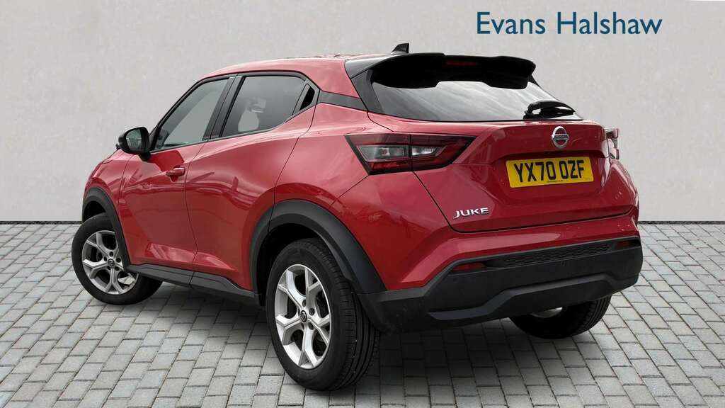 Nissan Juke 1.0 Dig-t 114 N-connecta Dct 2021 YX70OZF Red #6
