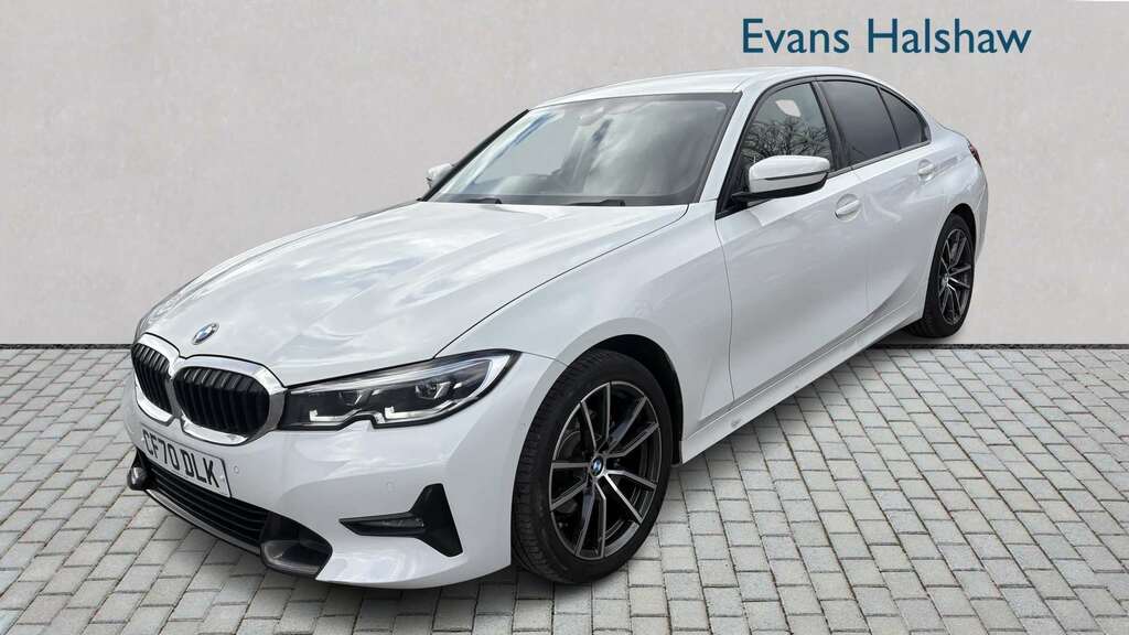 BMW 3 Series 320I Sport Step 2021 CF70DLK White #2
