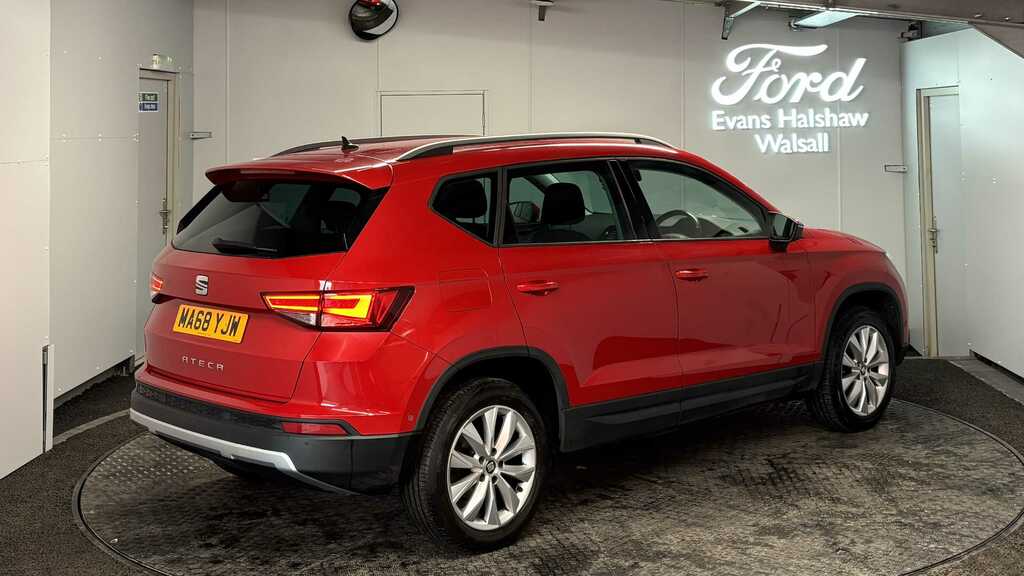 Seat Ateca 1.0 Tsi Ecomotive Se Ez 2018 MA68YJW Red #5