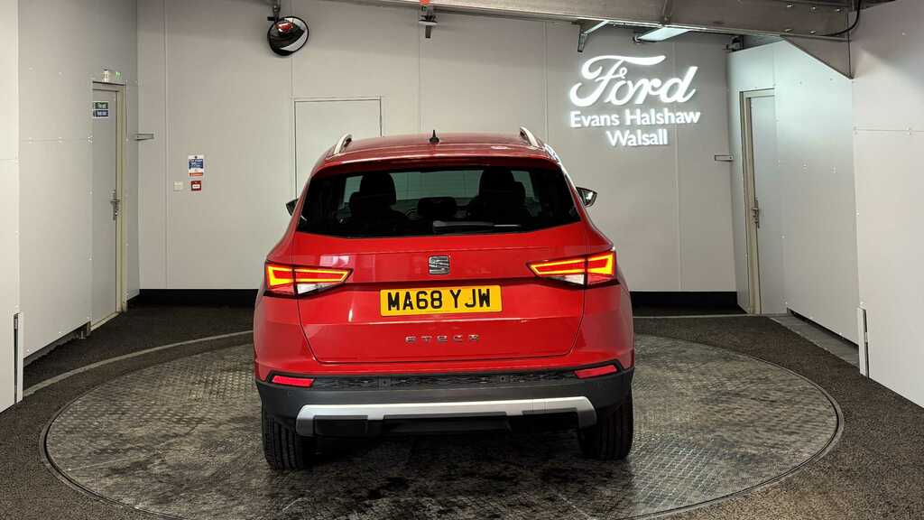 Seat Ateca 1.0 Tsi Ecomotive Se Ez 2018 MA68YJW Red #6