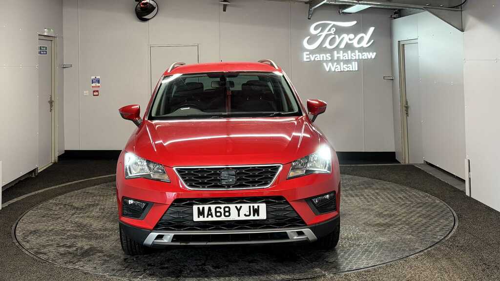 Seat Ateca 1.0 Tsi Ecomotive Se Ez 2018 MA68YJW Red #2