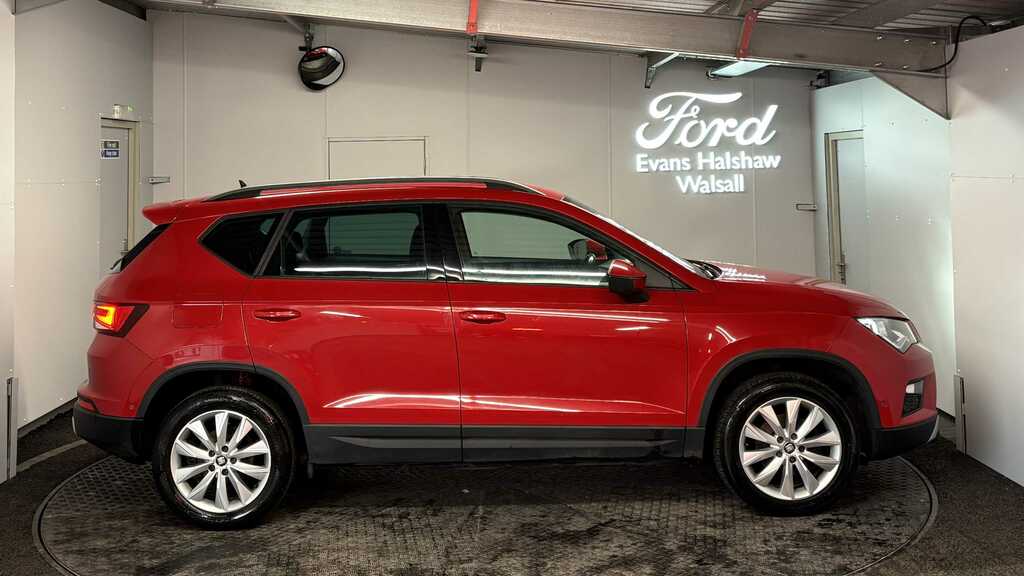 Seat Ateca 1.0 Tsi Ecomotive Se Ez 2018 MA68YJW Red #4