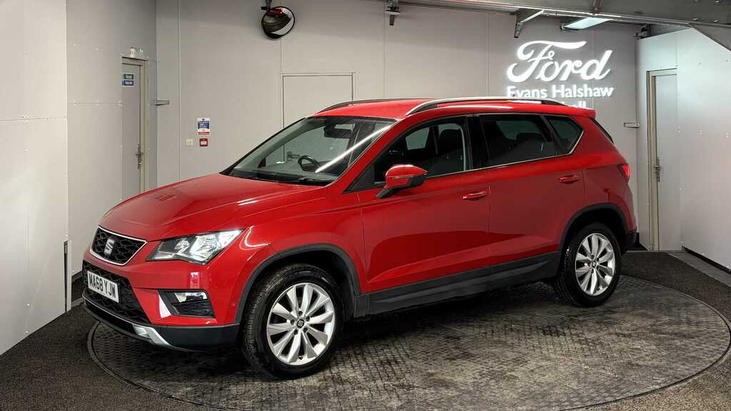 Seat Ateca 1.0 Tsi Ecomotive Se Ez 2018 MA68YJW Red #3