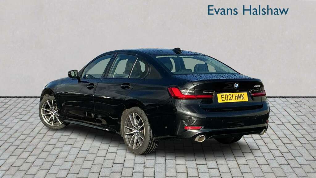 BMW 3 Series 320I Sport Step 2021 EO21HMK Black #2