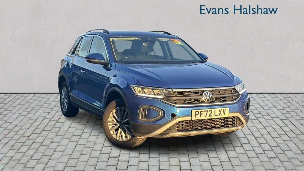 Volkswagen T-Roc 1.0 Tsi Life 2023 Blue