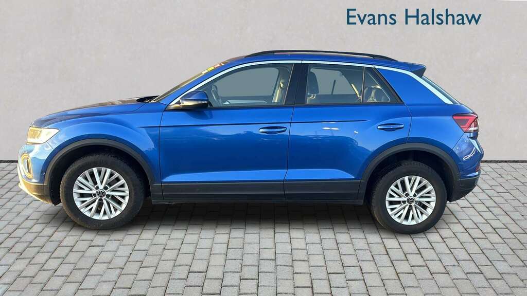 Volkswagen T-Roc 1.0 Tsi Life 2023 PF72LXV Blue #3