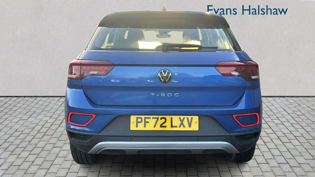 Volkswagen T-Roc 1.0 Tsi Life 2023 PF72LXV Blue #5