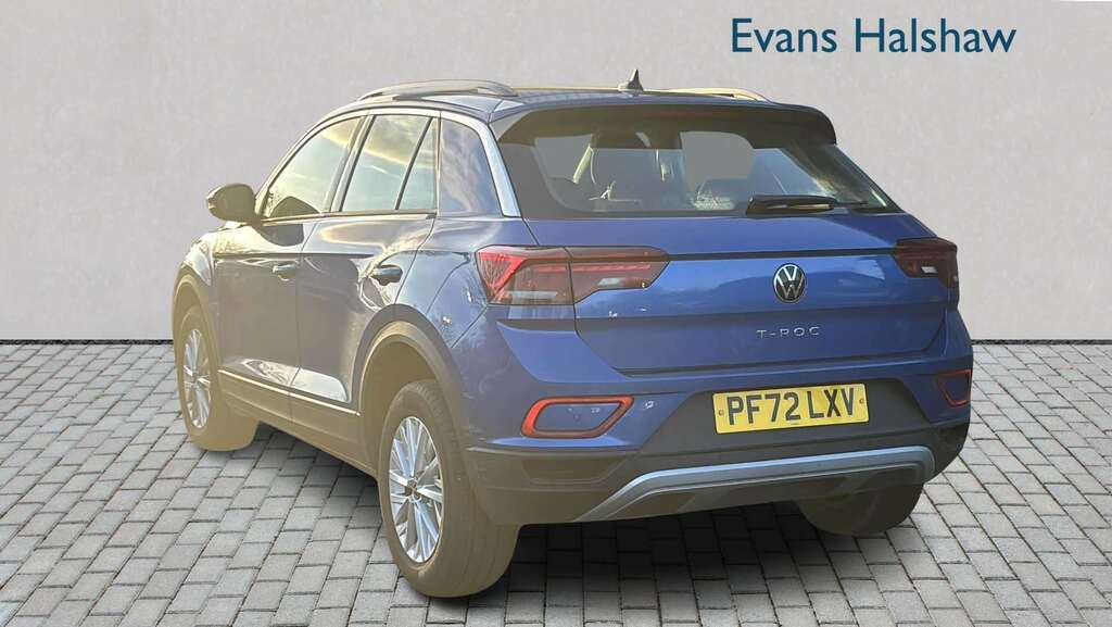 Volkswagen T-Roc 1.0 Tsi Life 2023 PF72LXV Blue #2