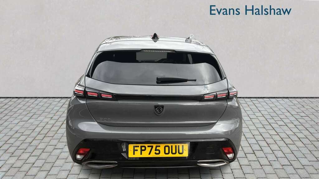 Peugeot 308 1.2 Hybrid 136 Allure E-dsc6 2025 FP75OUU Grey #4