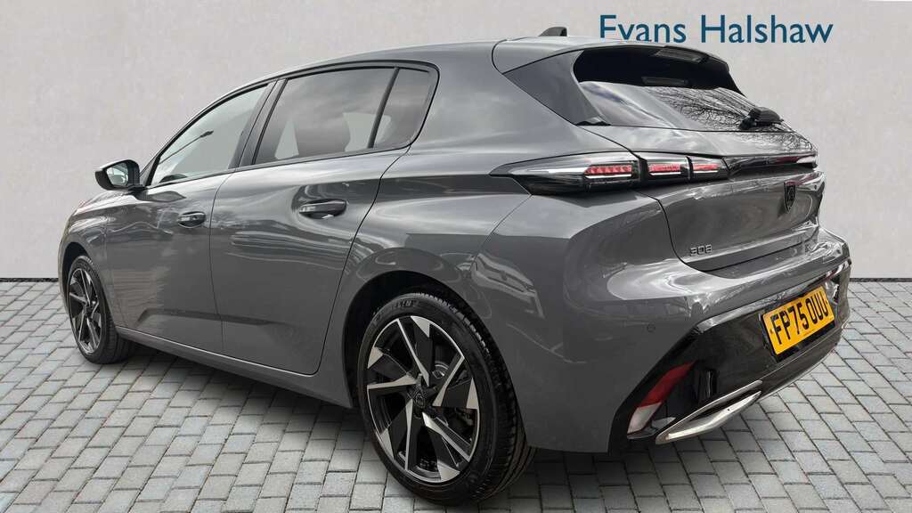 Peugeot 308 1.2 Hybrid 136 Allure E-dsc6 2025 FP75OUU Grey #3