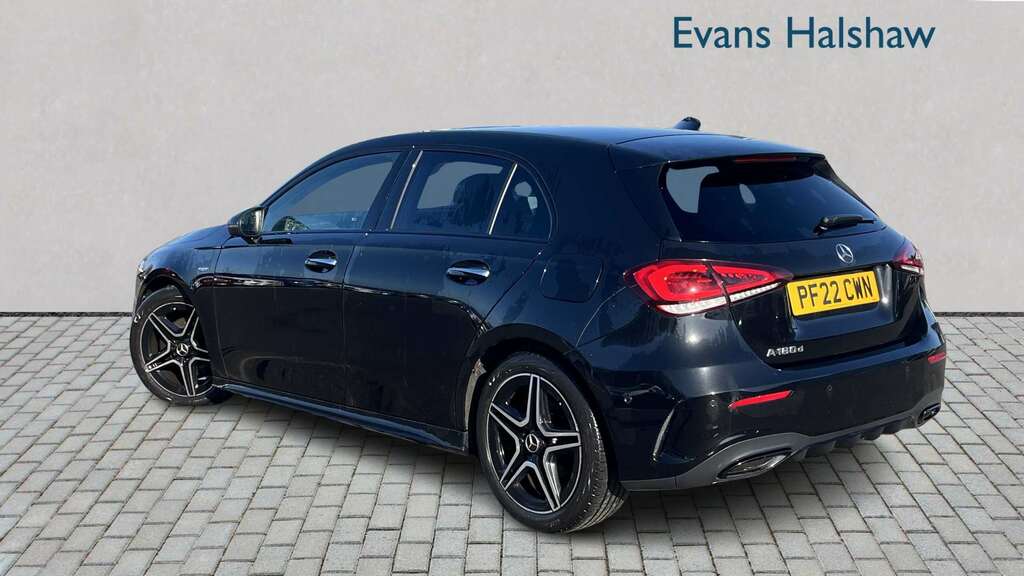 Mercedes-Benz A Class A180d Amg Line Premium Edition 2022 PF22CWN Black #2