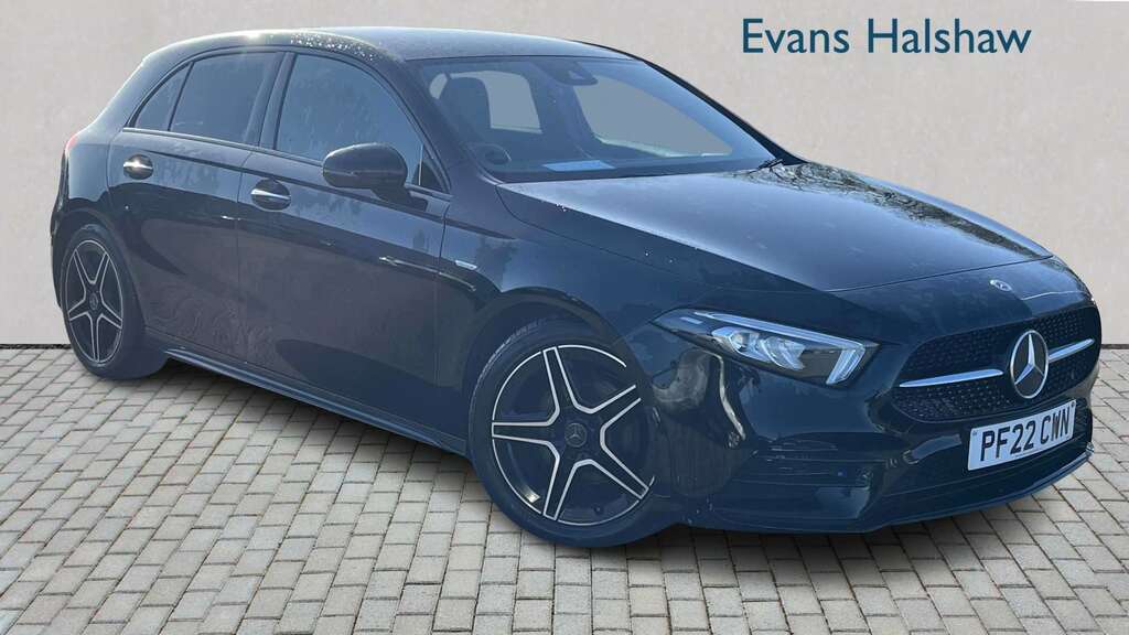 Mercedes-Benz A Class A180d Amg Line Premium Edition 2022 Black