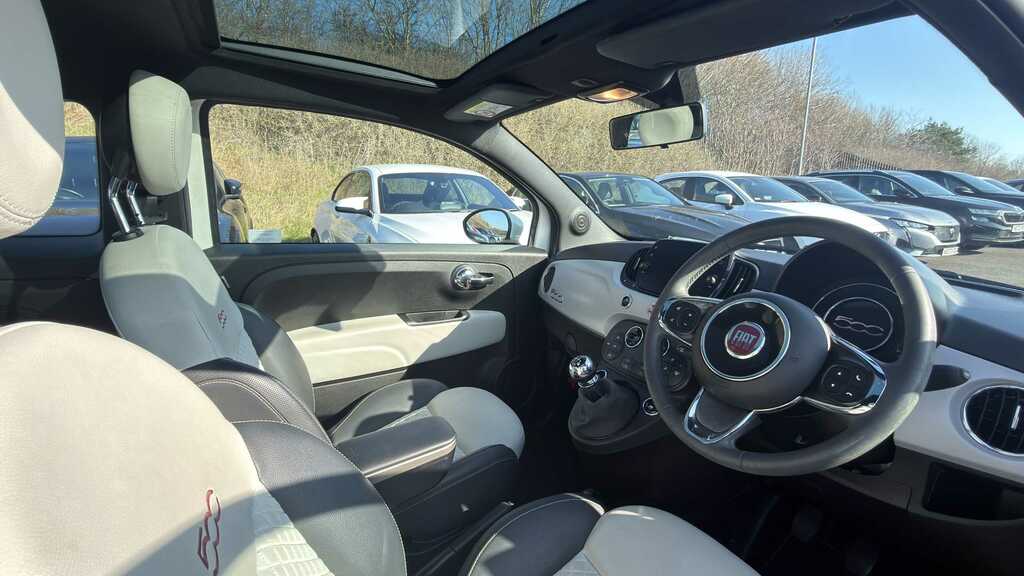 Fiat 500 1.0 Mild Hybrid Star 2021 FX71KXS White #3
