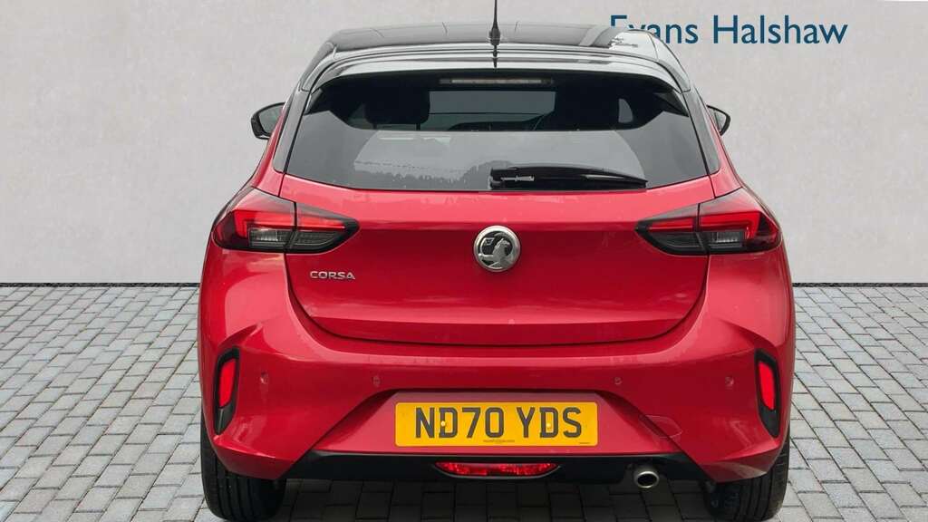 Vauxhall Corsa 1.2 Turbo Sri 2021 ND70YDS Red #4