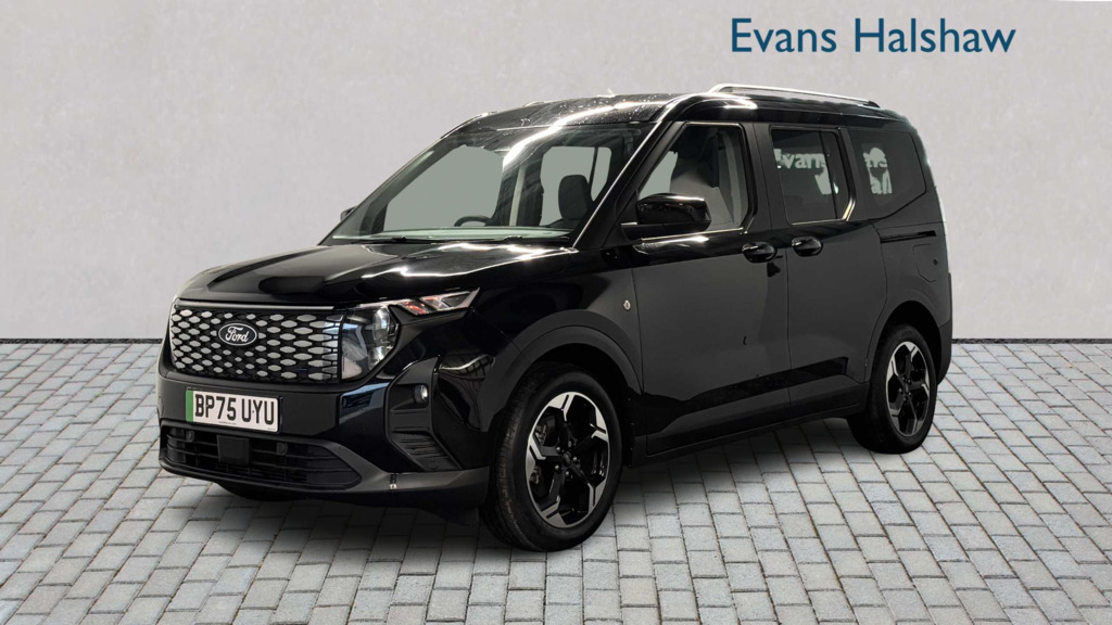 Ford Tourneo Courier 100Kw Titanium 43Kwh 2025 BP75UYU Black #2