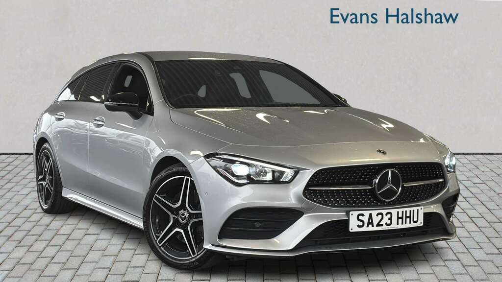 Mercedes-Benz CLA Class 220D Amg Line Premium Tip 2023 Silver