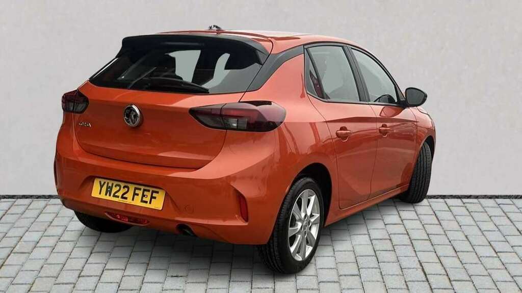 Vauxhall Corsa 1.2 Se Edition 2022 YW22FEF Orange #2