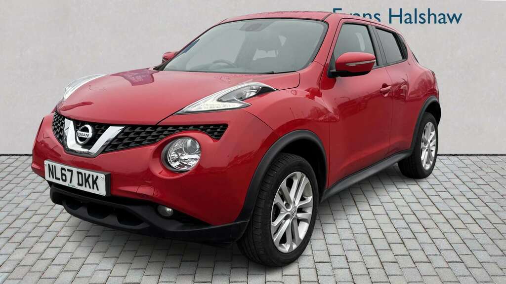 Nissan Juke 1.6 N-connecta Xtronic 2017 Red #3