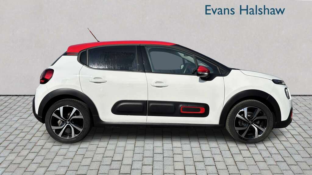 Citroen C3 1.2 Puretech Shine Plus 2023 YH73GMZ White #2