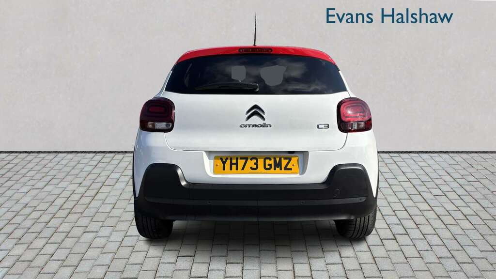 Citroen C3 1.2 Puretech Shine Plus 2023 YH73GMZ White #4