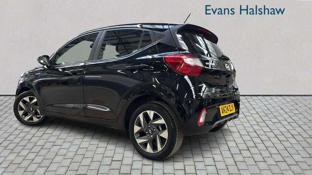Hyundai I10 1.0 63 Advance Nav 2024 AK24DJV Black #2