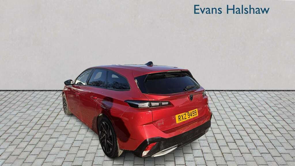 Peugeot 308 1.5 Bluehdi Allure Premium Eat8 2023 RXZ9499 Red #3