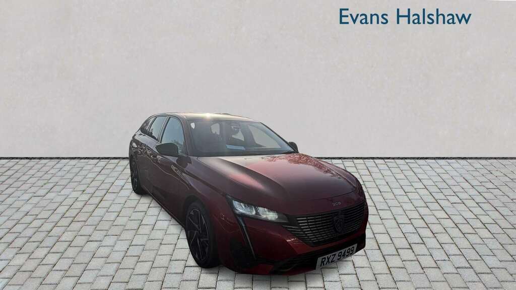 Peugeot 308 1.5 Bluehdi Allure Premium Eat8 2023 Red