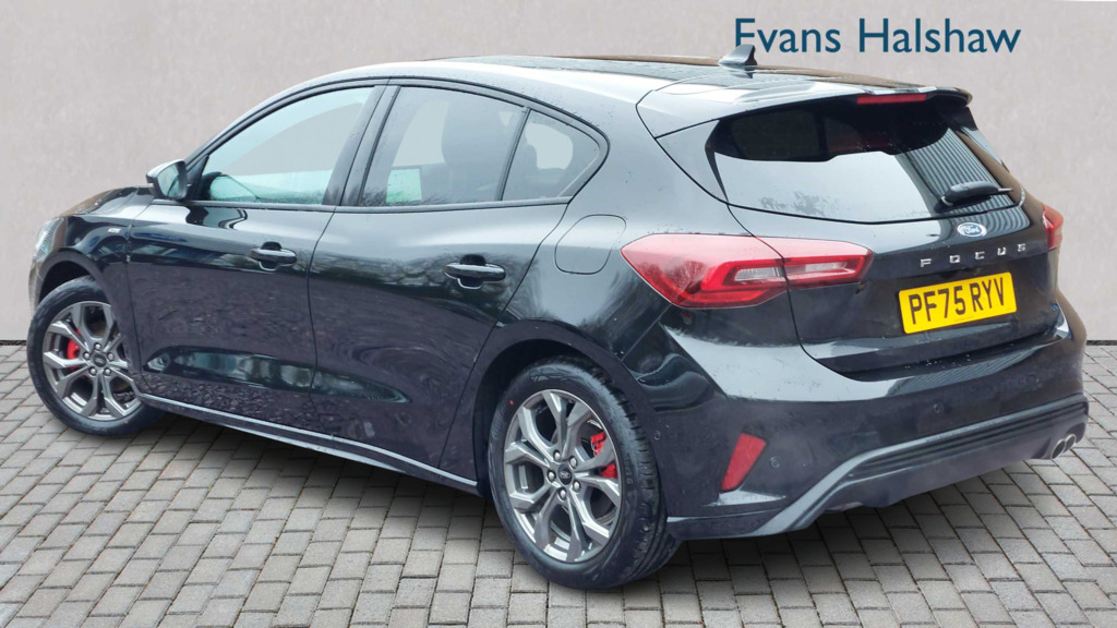 Ford Focus 1.0 Ecoboost Hybrid Mhev 155 St-line 2025 PF75RYV Black #3