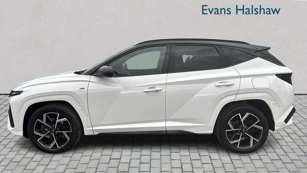 Hyundai Tucson 1.6T N Line 2025 DV11MCD White #3