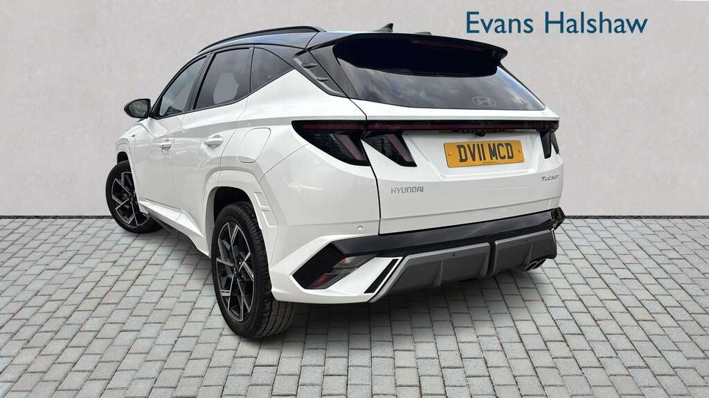 Hyundai Tucson 1.6T N Line 2025 DV11MCD White #2
