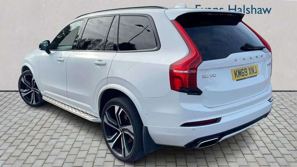 Volvo XC90 2.0 B5d 235 R Design Pro Awd Geartronic 2019 KM69XNJ White #6