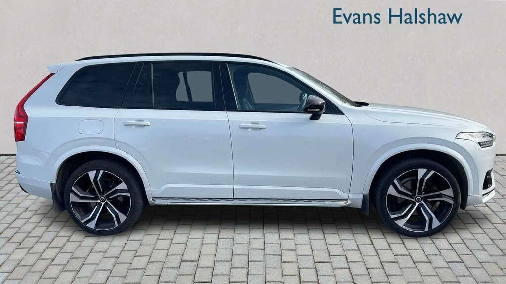 Volvo XC90 2.0 B5d 235 R Design Pro Awd Geartronic 2019 KM69XNJ White #4