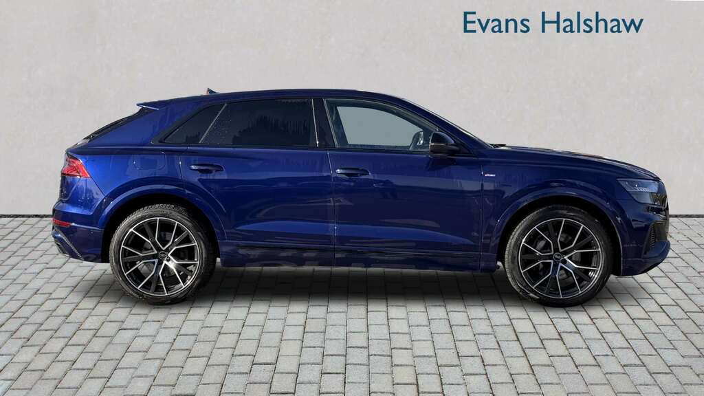 Audi Q8 55 Tfsi Quattro Black Edition Tiptronic 2022 MW22PBF Blue #5