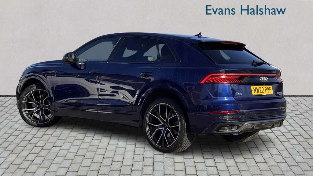 Audi Q8 55 Tfsi Quattro Black Edition Tiptronic 2022 MW22PBF Blue #2